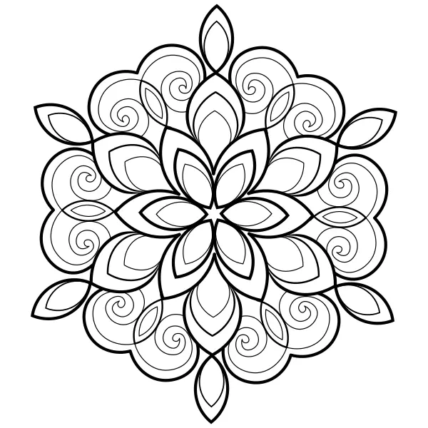 Mandala 17 | Online kleurplaten voor kinderen