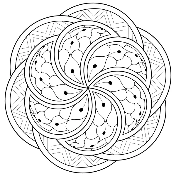 Mandala 24 | Online kleurplaten voor kinderen