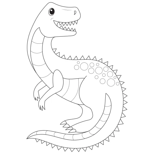 Dinosaurus | Online kleurplaten voor kinderen