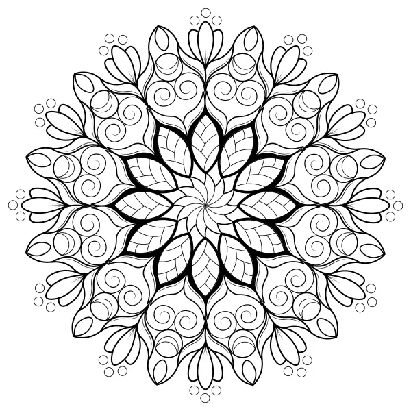 Mandala 46 | Online kleurplaten voor kinderen