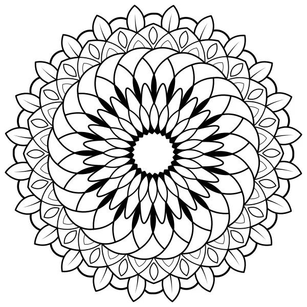 Mandala 51 | Online kleurplaten voor kinderen