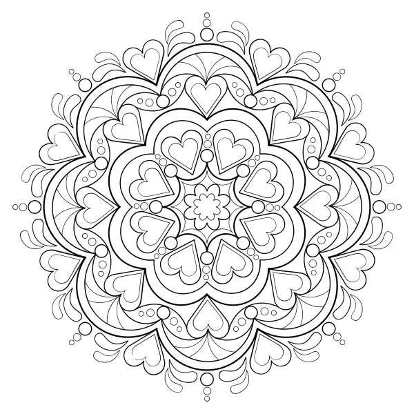 Mandala 57 | Online kleurplaten voor kinderen
